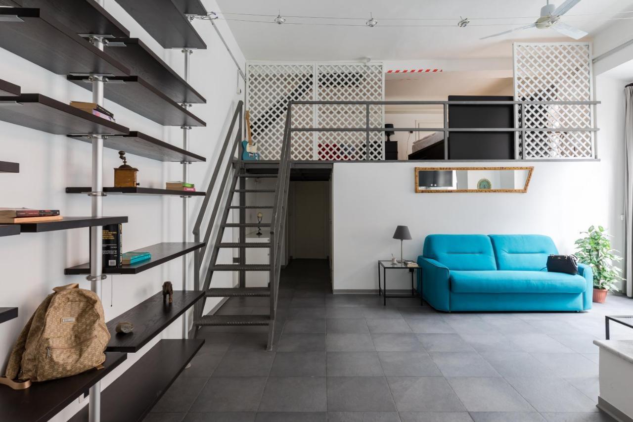 Trevi Fountain Modern Loft Apartment Рим Экстерьер фото