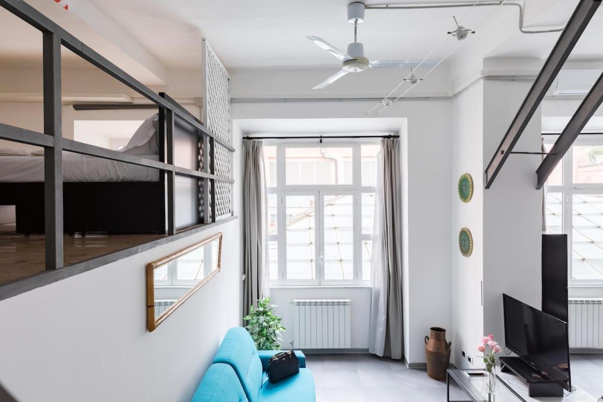 Trevi Fountain Modern Loft Apartment Рим Экстерьер фото